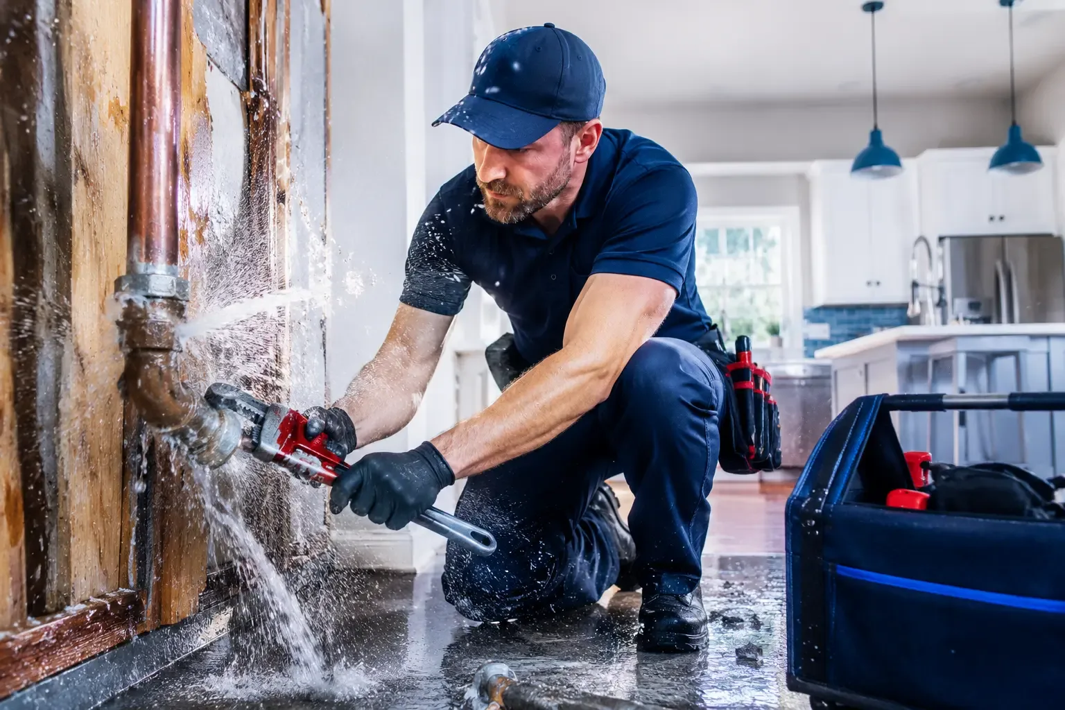 Local emergency pipe repair professionals in Gramercy, LA